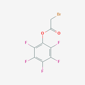 molecular formula C8H2BrF5O2 B8265500 Bromoacetic acid pentafluorophenyl ester CAS No. 749244-39-1