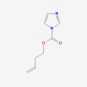 molecular formula C8H10N2O2 B8265515 But-3-en-1-yl 1h-imidazole-1-carboxylate CAS No. 202523-13-5