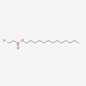 molecular formula C16H31BrO2 B8265626 Tridecyl 3-bromopropanoate 