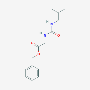 molecular formula C14H20N2O3 B8265659 Benzyl (isobutylcarbamoyl)glycinate 