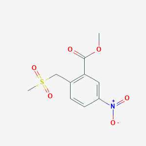 Methyl 2-((methylsulfonyl)methyl)-5-nitrobenzoate