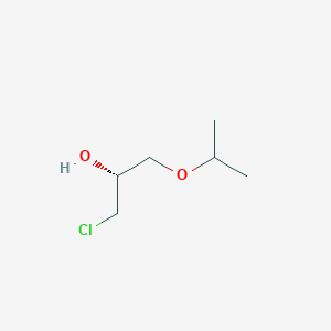molecular formula C6H13ClO2 B8265752 (2R)-1-chloro-3-propan-2-yloxypropan-2-ol 