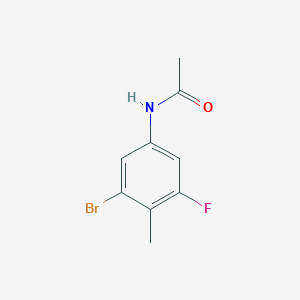 N-(3-bromo-5-fluoro-4-methylphenyl)acetamide