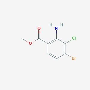 Methyl 2-amino-4-bromo-3-chlorobenzoate