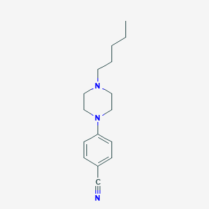 4-(4-Pentylpiperazino)benzonitrile