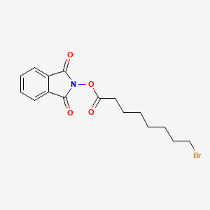 molecular formula C16H18BrNO4 B8265861 1,3-Dioxoisoindolin-2-YL 8-bromooctanoate 