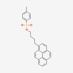 molecular formula C27H24O3S B8265874 4-Methylbenzenesulfonic acid 4-(pyrene-1-yl)butyl ester 