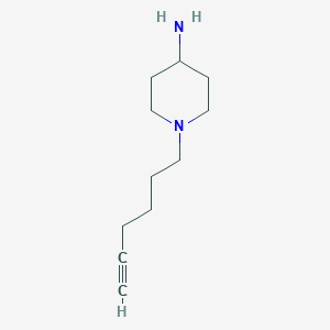 1-(Hex-5-YN-1-YL)piperidin-4-amine