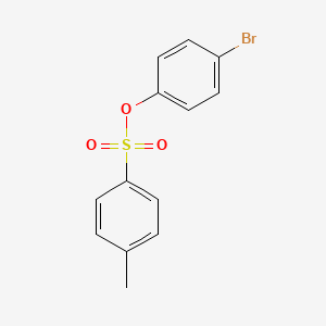 molecular formula C13H11BrO3S B8265900 (4-Bromophenyl) 4-methylbenzenesulfonate CAS No. 6324-15-8