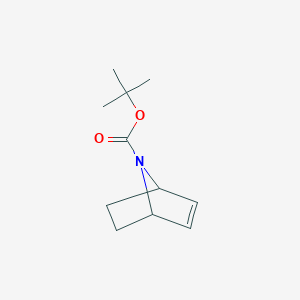 molecular formula C11H17NO2 B8265958 7-tert-Butoxycarbonyl-7-azabicyclo[2.2.1]hept-2-ene 