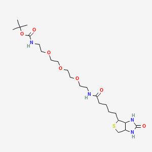 Biotin-PEG3-CH2CH2NHBoc
