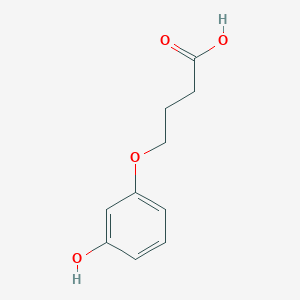 molecular formula C10H12O4 B8266144 4-(3-hydroxyphenoxy)butanoic Acid 