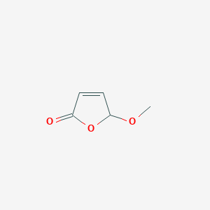 molecular formula C5H6O3 B082662 5-甲氧基呋喃-2(5H)-酮 CAS No. 10449-66-8
