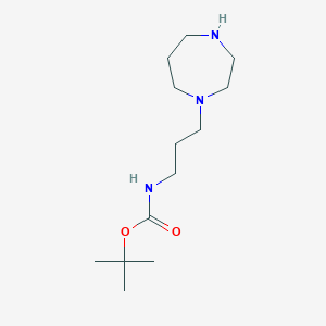 Tert-butyl (3-(1,4-diazepan-1-YL)propyl)carbamate