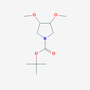 Tert-butyl 3,4-dimethoxypyrrolidine-1-carboxylate