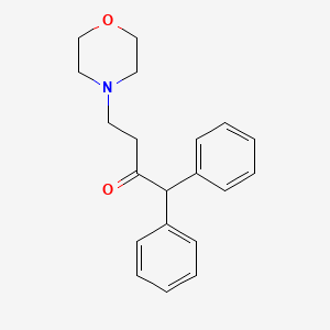 4-(Morpholin-4-YL)-1,1-diphenylbutan-2-one