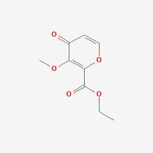 Ethyl 3-methoxy-4-oxo-4H-pyran-2-carboxylate