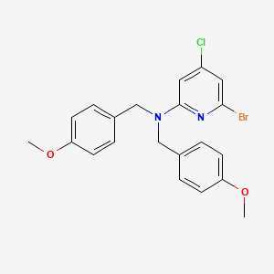 molecular formula C21H20BrClN2O2 B8266352 CID 168267202 