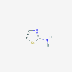molecular formula C3H4N2Se B8266409 2-氨基硒唑 