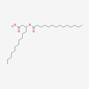 3-(Tetradecanoyloxy)tetradecanoic acid