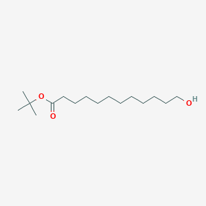 molecular formula C16H32O3 B8266480 Tert-butyl 12-hydroxydodecanoate 