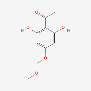 molecular formula C10H12O5 B8266508 2-Acetyl-5-(methoxymethoxy)resorcinol 