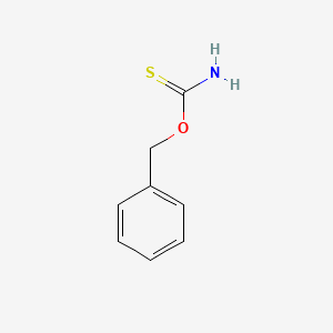 molecular formula C8H9NOS B8266515 Thiocarbamic Acid, Benzyl Ester 