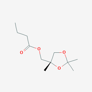 (S)-(2,2,4-Trimethyl-1,3-dioxolan-4-YL)methyl butyrate