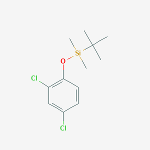 molecular formula C12H18Cl2OSi B8266579 Tert-butyl-(2,4-dichloro-phenoxy)-dimethyl-silane 