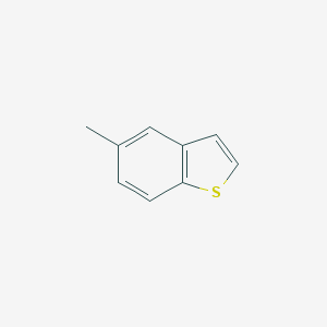 molecular formula C9H8S B082666 5-甲基苯并[b]噻吩 CAS No. 14315-14-1