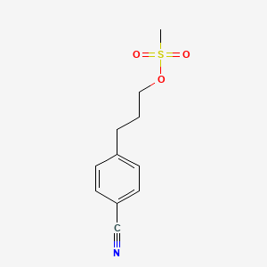 3-(4-Cyanophenyl)propyl methanesulfonate