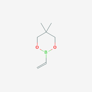 molecular formula C7H13BO2 B8266743 Vinylboronic acid 2,2-dimethyl-1,3-propanediyl ester 