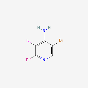 5-Bromo-2-fluoro-3-iodopyridin-4-amine