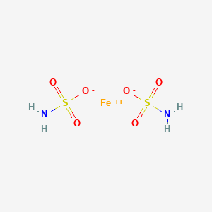 molecular formula FeH4N2O6S2 B082669 Iron(2+) disulphamate CAS No. 14017-39-1