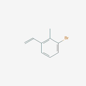 molecular formula C9H9Br B8267065 1-Bromo-3-ethenyl-2-methylbenzene 