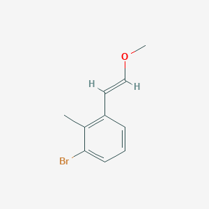 (E)-2-(3-bromo-2-methylphenyl)ethenyl methyl ether
