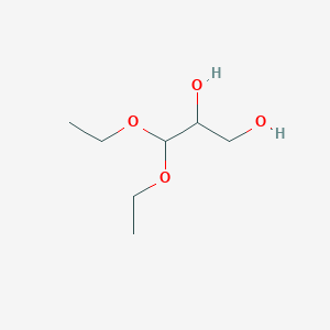 B082672 3,3-Diethoxypropane-1,2-diol CAS No. 10487-05-5