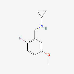 Cyclopropyl-(2-fluoro-5-methoxybenzyl)amine