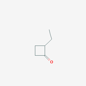 molecular formula C6H10O B082674 2-乙基环丁酮 CAS No. 10374-14-8