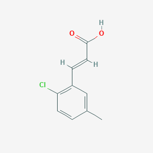 molecular formula C10H9ClO2 B8267413 2-Chloro-5-methylcinnamic acid 