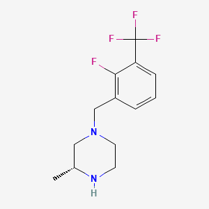 (R)-1-(2-Fluoro-3-(trifluoromethyl)benzyl)-3-methylpiperazine