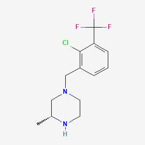 (R)-1-(2-Chloro-3-(trifluoromethyl)benzyl)-3-methylpiperazine