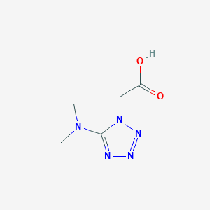 2-[5-(dimethylamino)-1H-1,2,3,4-tetrazol-1-yl]acetic acid