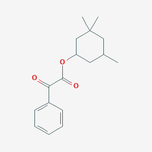 molecular formula C17H22O3 B8268250 3,3,5-Trimethylcyclohexyl 2-oxo-2-phenylacetate 