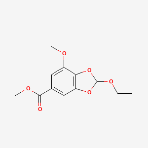 Methyl 2-ethoxy-7-methoxybenzo[d][1,3]dioxole-5-carboxylate