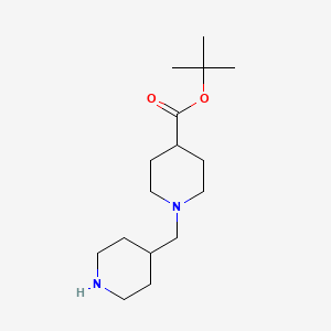 tert-Butyl 1-(piperidin-4-ylmethyl)piperidine-4-carboxylate