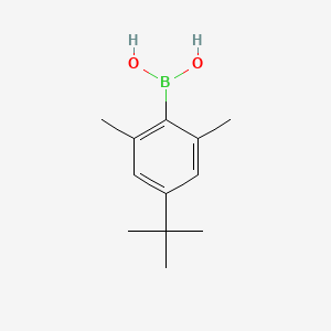 molecular formula C12H19BO2 B8268483 (4-(叔丁基)-2,6-二甲苯基)硼酸 