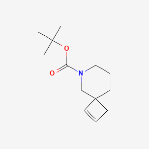 molecular formula C13H21NO2 B8268585 Tert-butyl 6-azaspiro[3.5]non-2-ene-6-carboxylate 