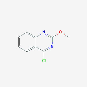 molecular formula C9H7ClN2O B8268609 4-Chloro-2-methoxyquinazoline 