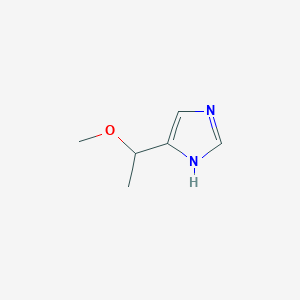 5-(1-methoxyethyl)-1H-imidazole